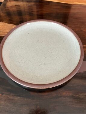 East Fork Side Plate in retired QUARTZ glaze